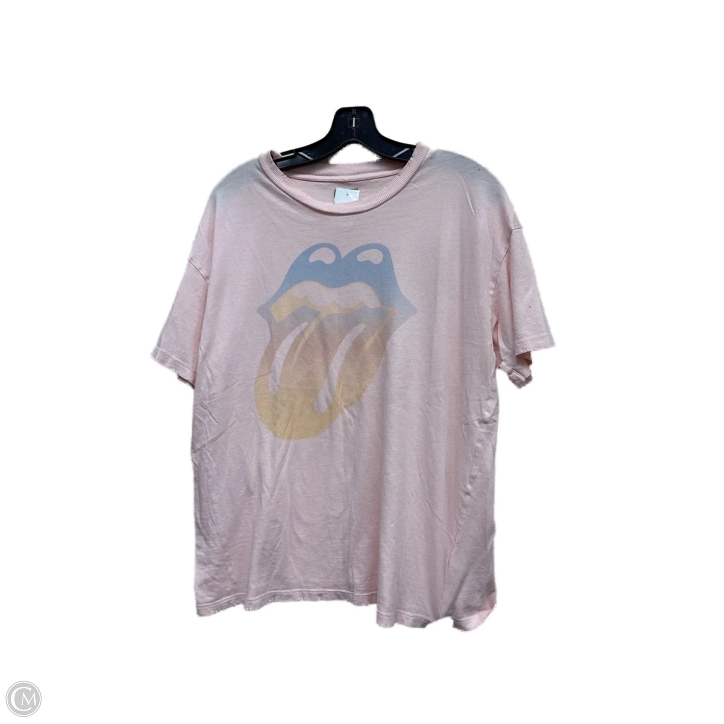 Top Short Sleeve By Clothes Mentor In Pink, Size: S