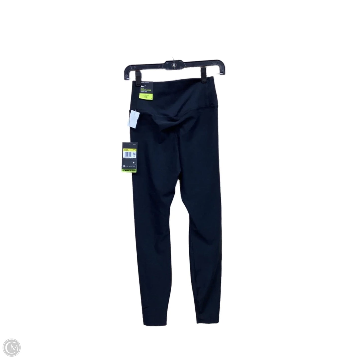 Athletic Leggings By Nike Apparel In Black, Size: S