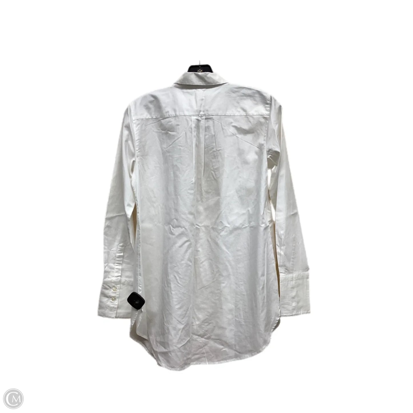Top Long Sleeve By Loft In White, Size: Xs