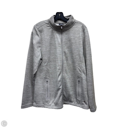 Jacket Fleece By Clothes Mentor In Tan, Size: L