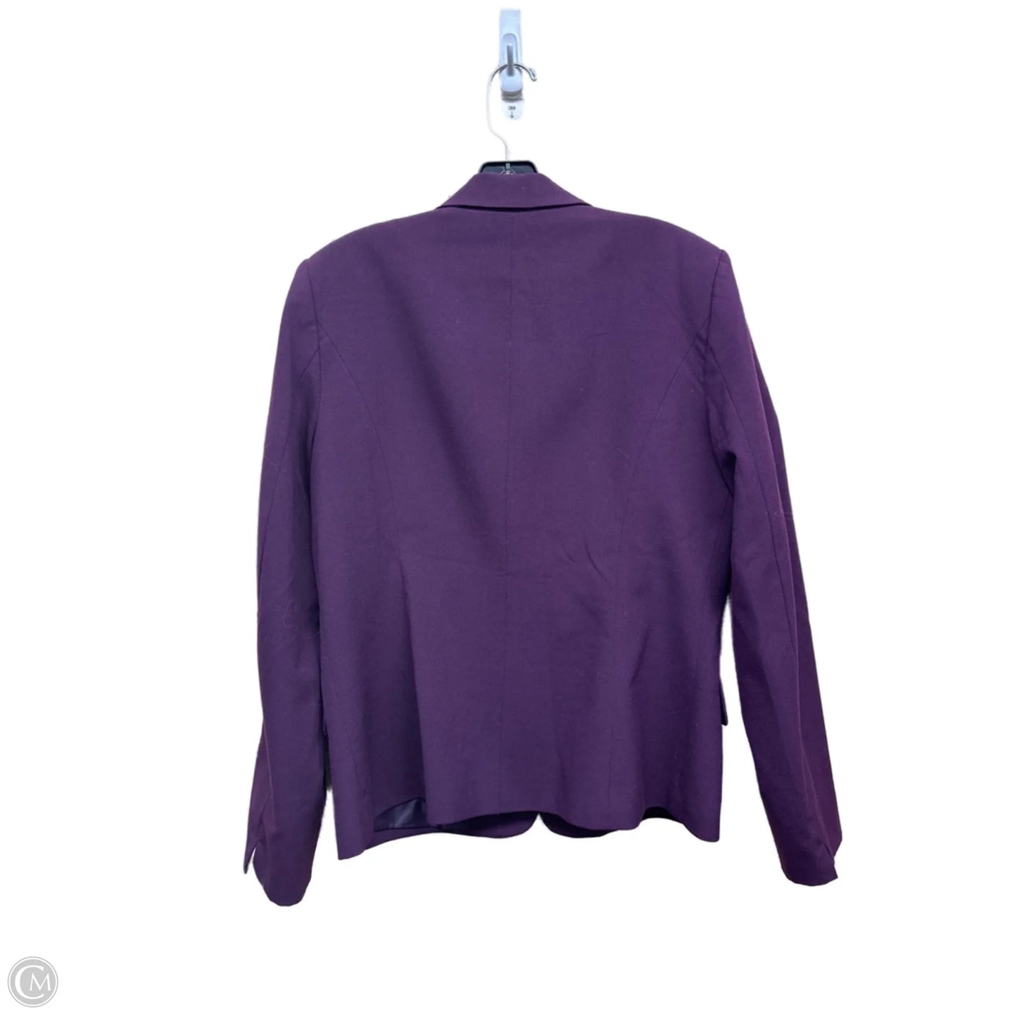 Blazer By Calvin Klein In Purple, Size: 12