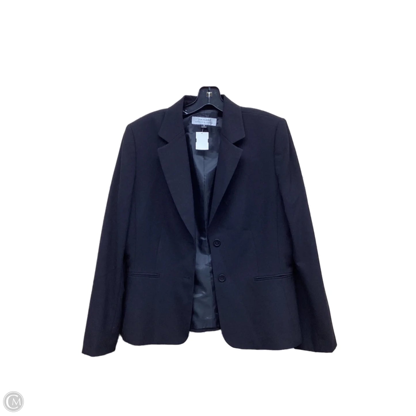 Blazer By Tahari By Arthur Levine In Black, Size: 12