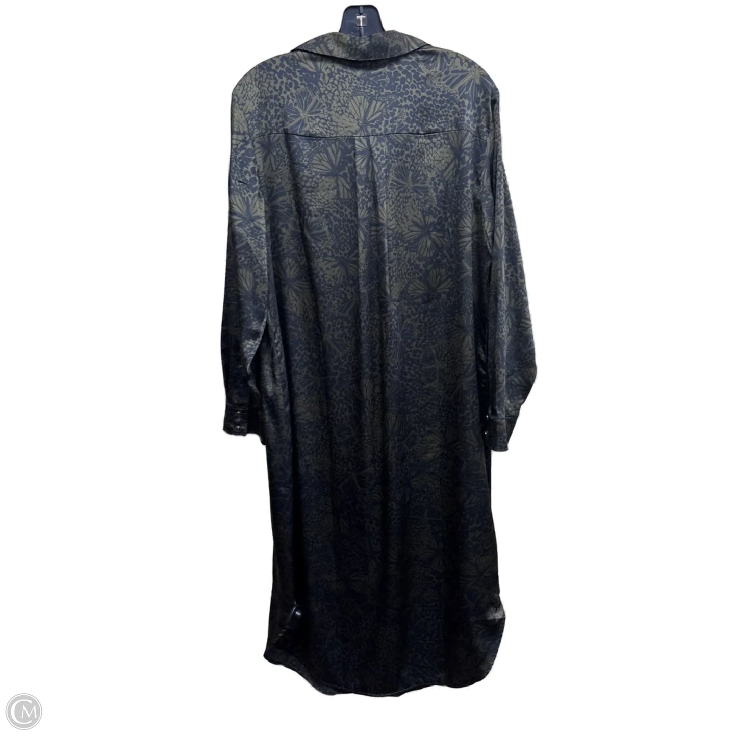 Dress Casual Maxi By Chicos In Green, Size: L