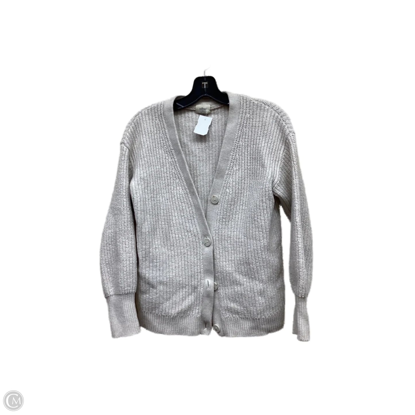 Sweater Cardigan By Wilfred In Beige, Size: S
