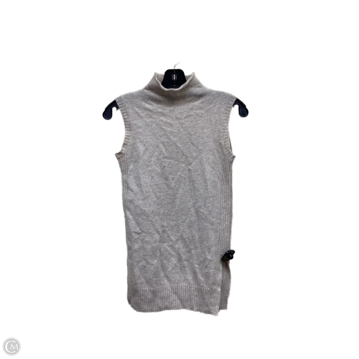 Top Sleeveless By Saks Fifth Avenue In Tan, Size: S