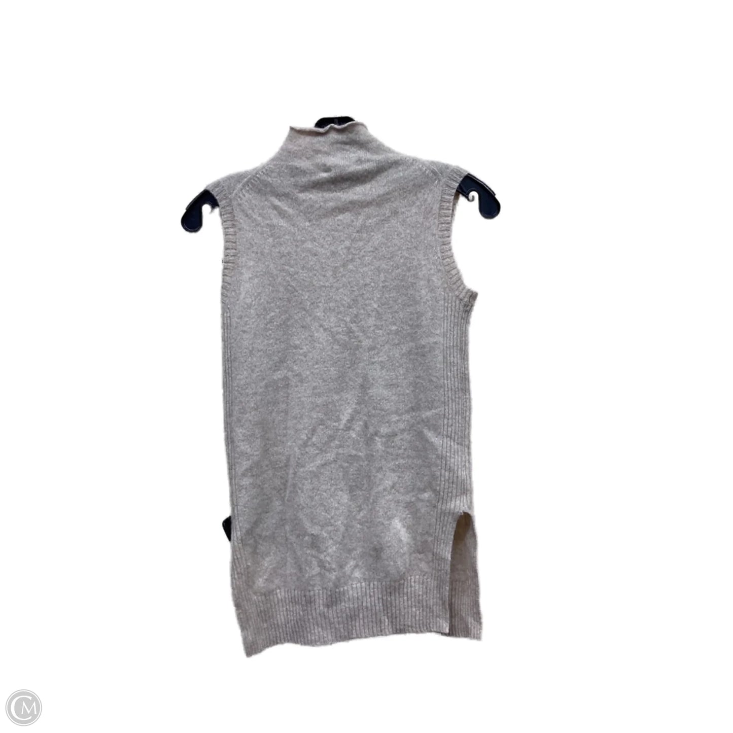 Top Sleeveless By Saks Fifth Avenue In Tan, Size: S