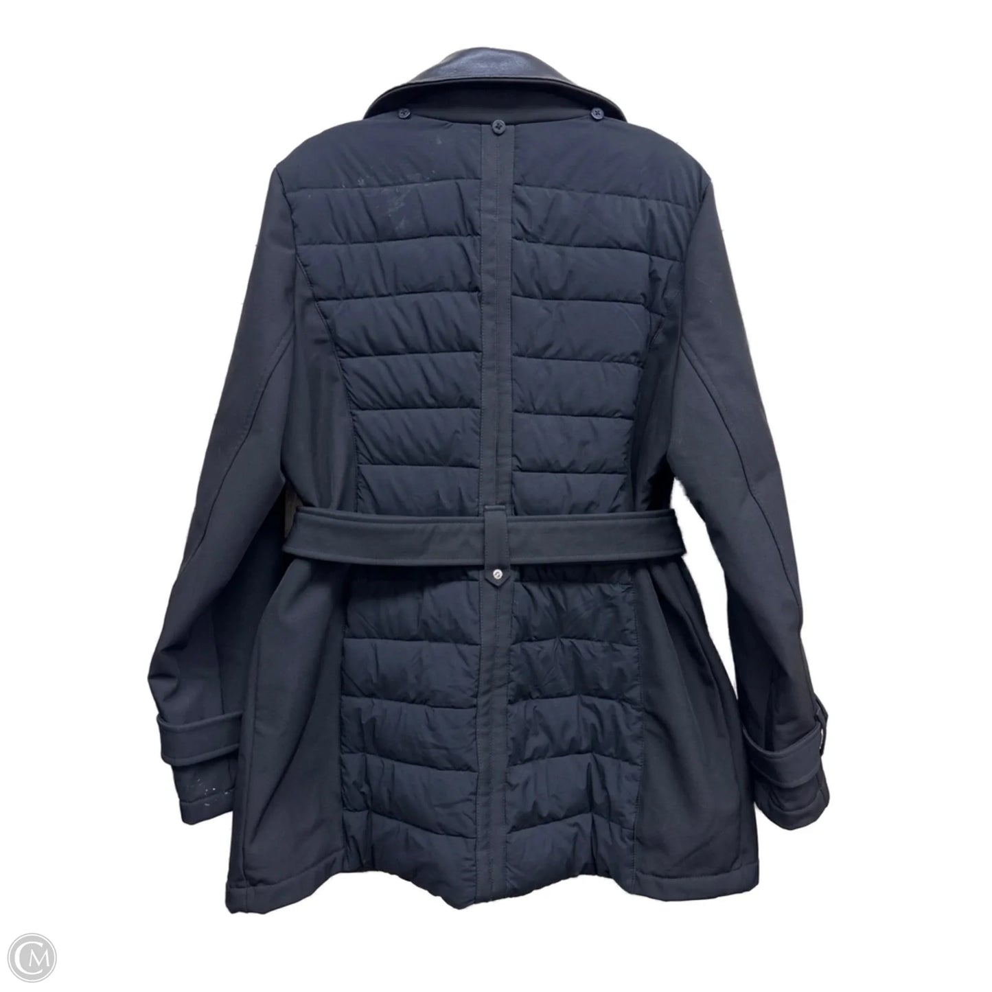 Jacket Puffer & Quilted By Michael By Michael Kors In Black, Size: L