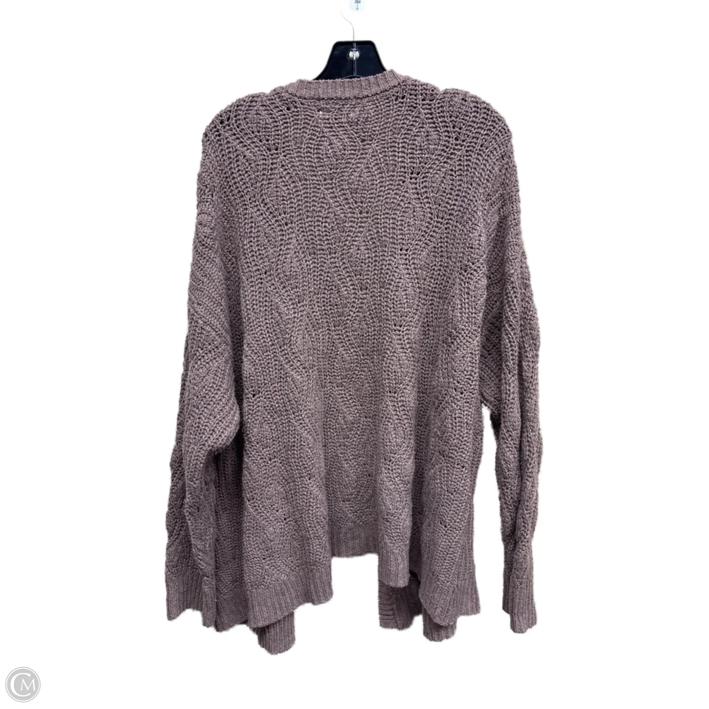 Sweater Cardigan By Universal Thread In Brown, Size: Xxl