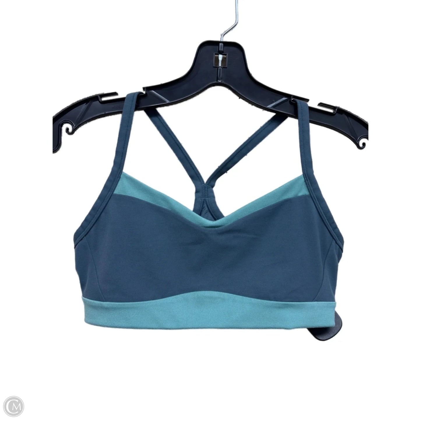 Athletic Bra By Athleta In Blue & Green, Size: S
