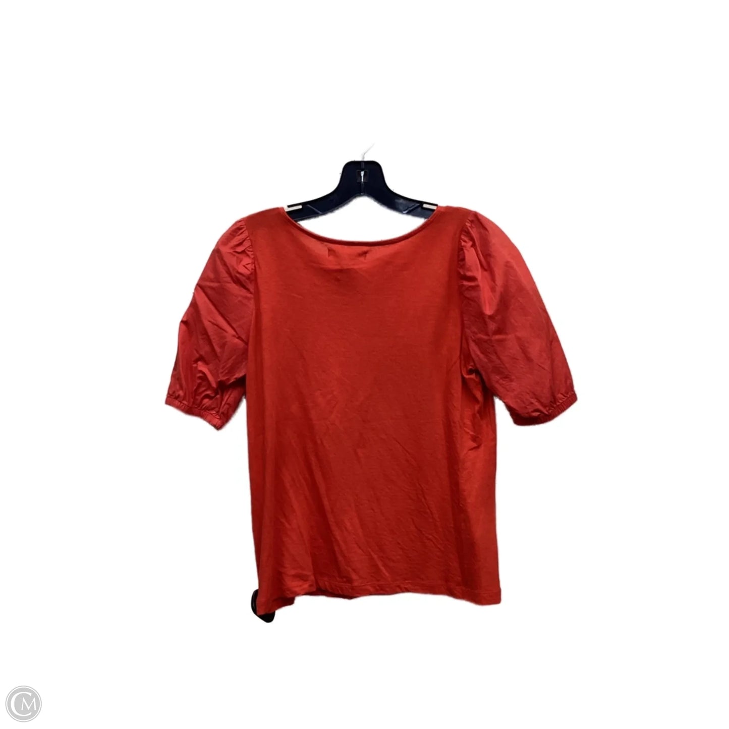 Top Short Sleeve By Banana Republic In Red, Size: Xs