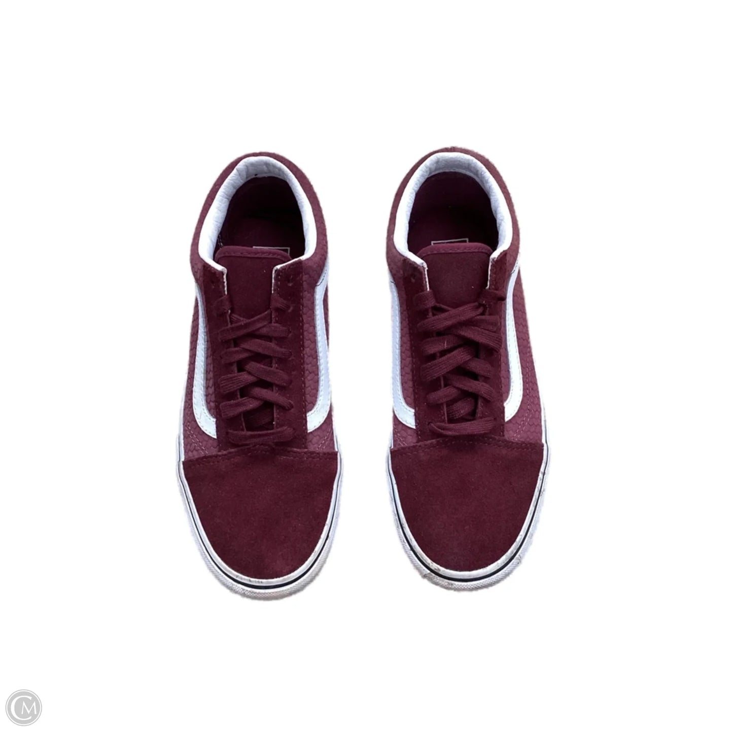 Shoes Sneakers By Vans In Purple, Size: 7.5