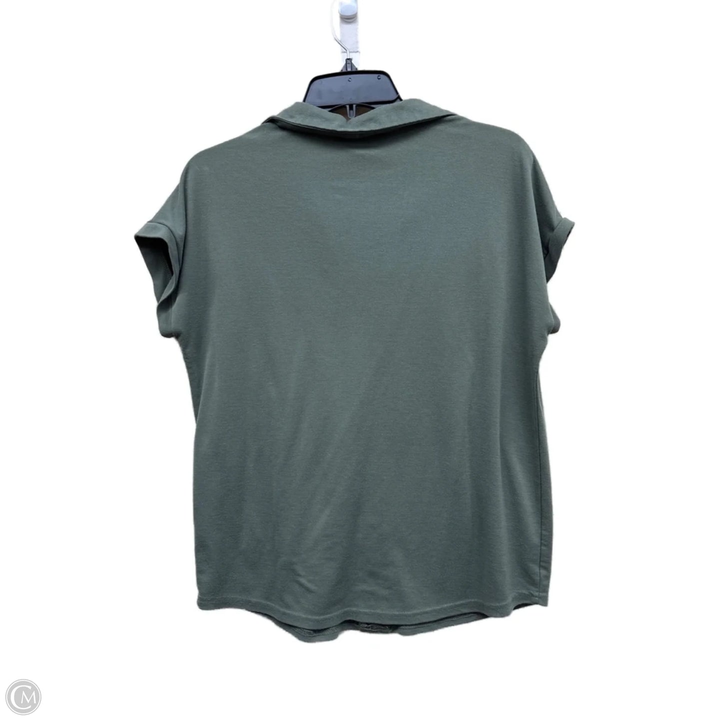 Top Short Sleeve By Clothes Mentor In Green, Size: M