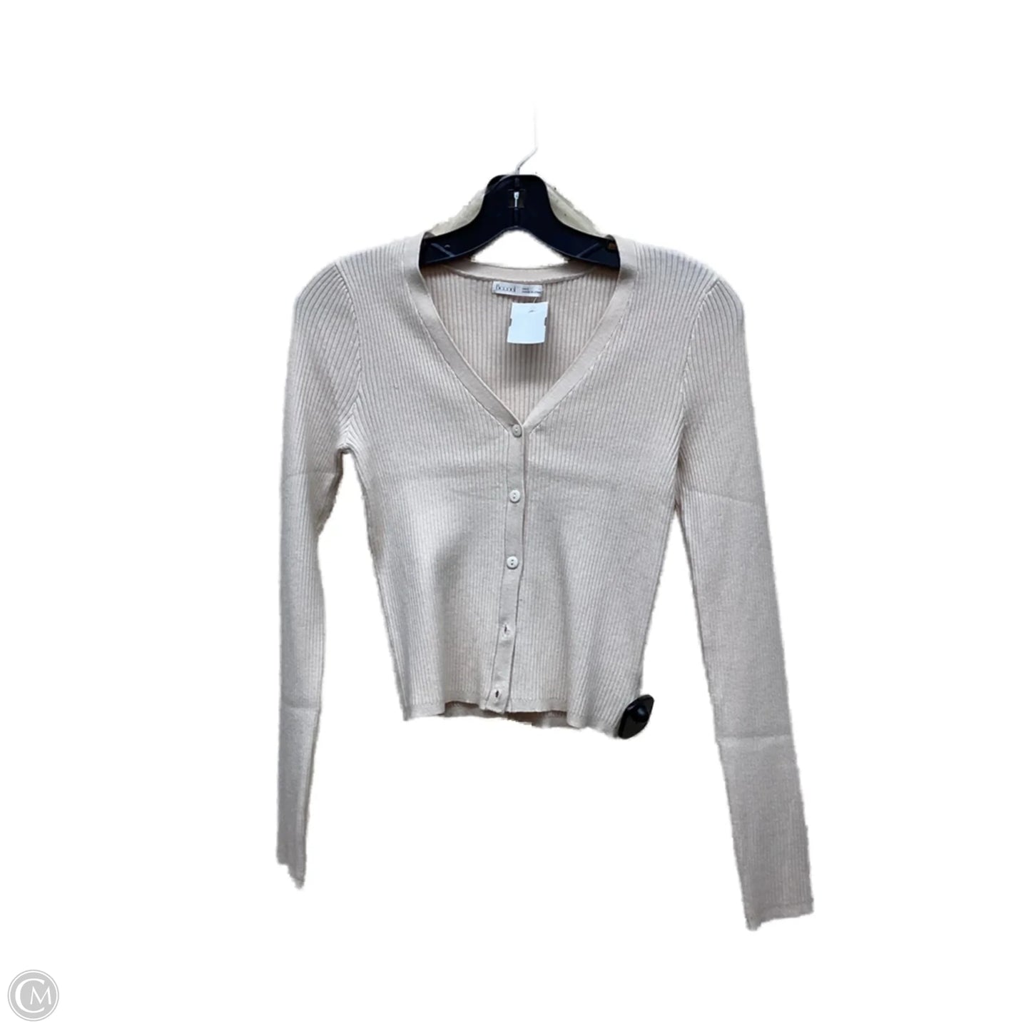 Top Long Sleeve By Clothes Mentor In Beige, Size: S
