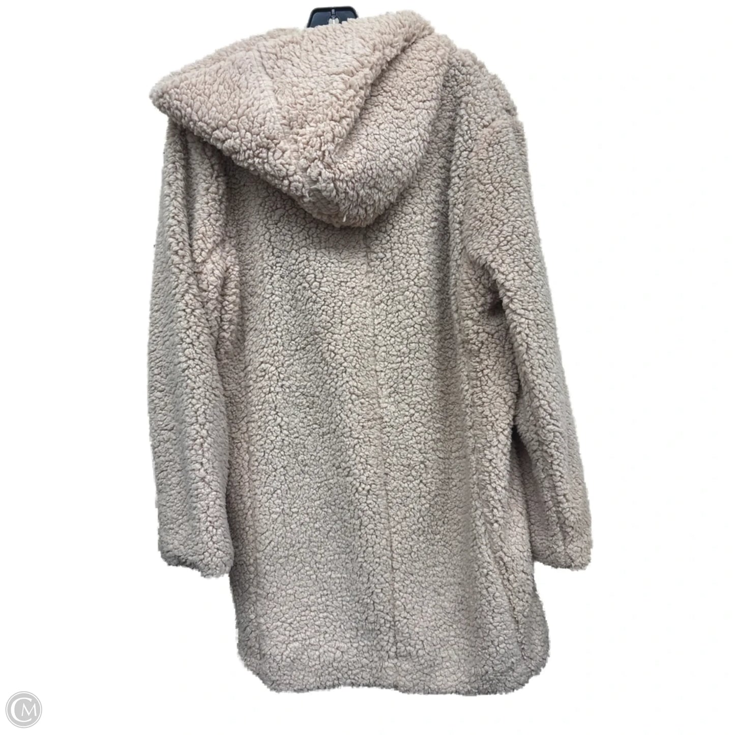 Jacket Faux Fur & Sherpa By Cotton Candy In Brown, Size: M