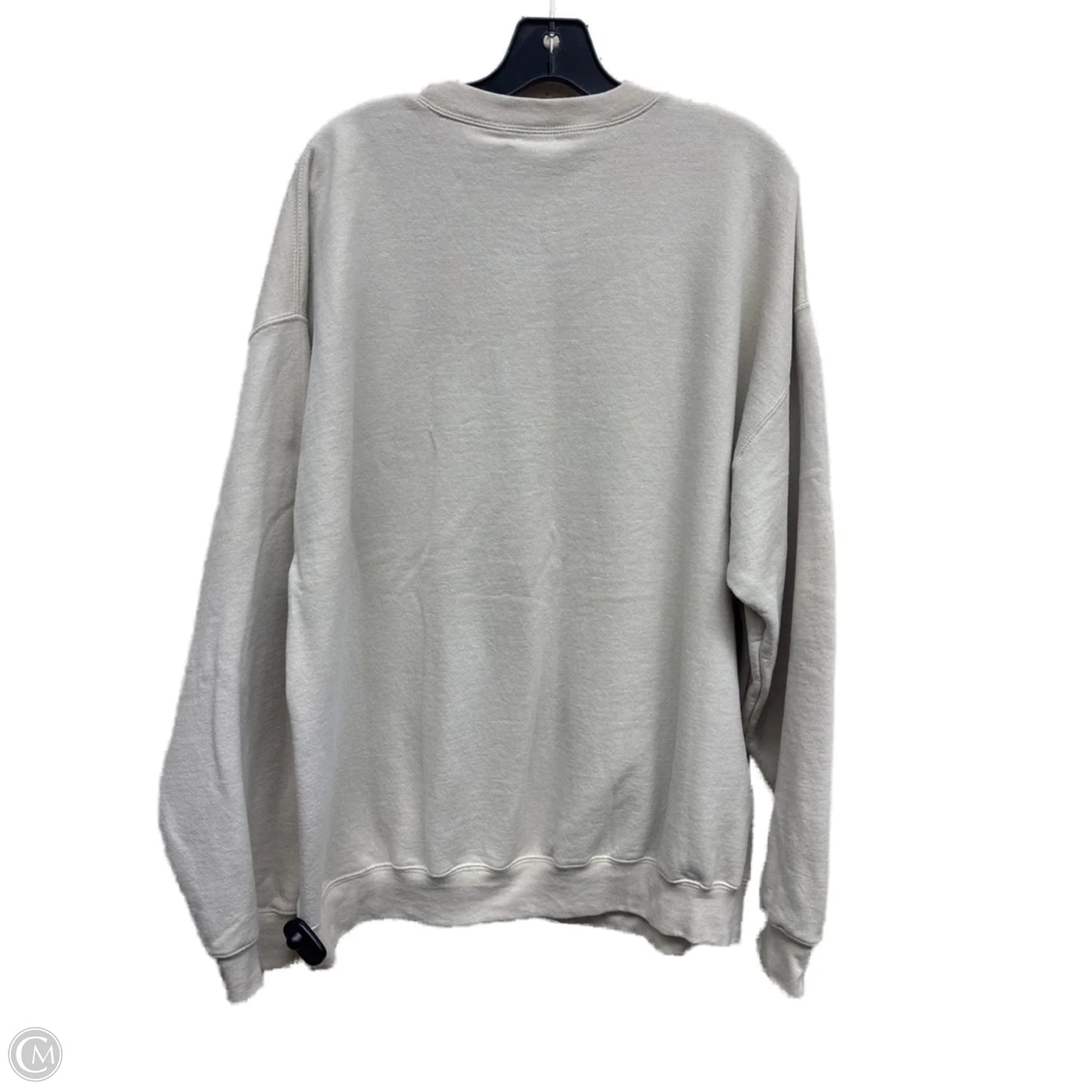 Sweatshirt Crewneck By Lulu In Blue & Tan, Size: L