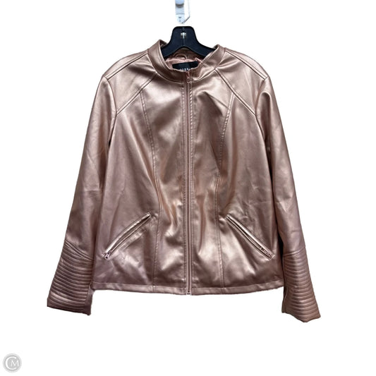 Jacket Other By Torrid In Rose Gold, Size: 2