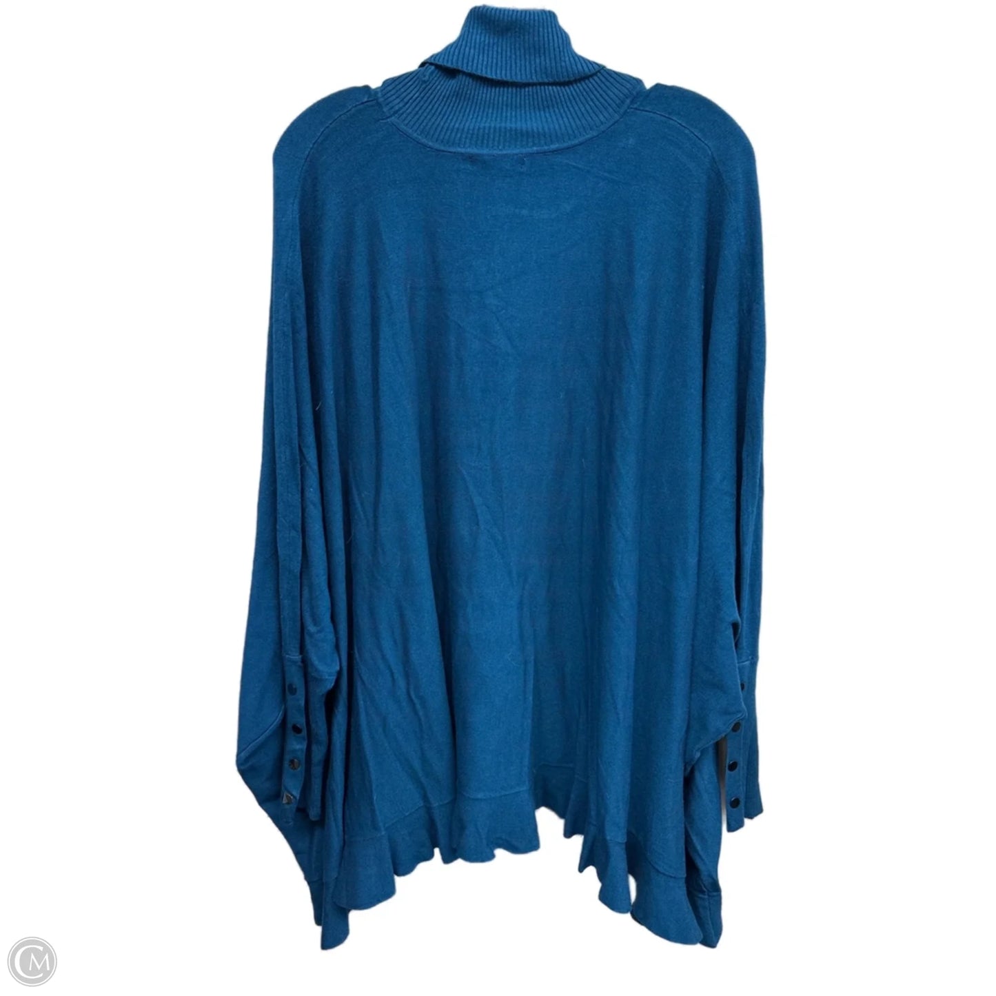 Top Long Sleeve By Alfani In Teal, Size: Xl