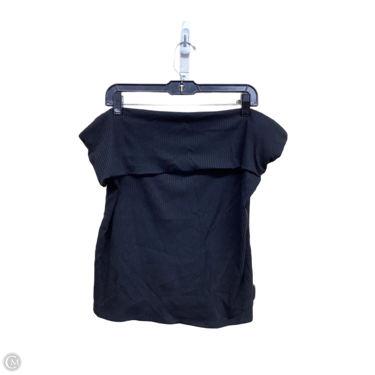 Top Short Sleeve By A New Day In Black, Size: Xxl