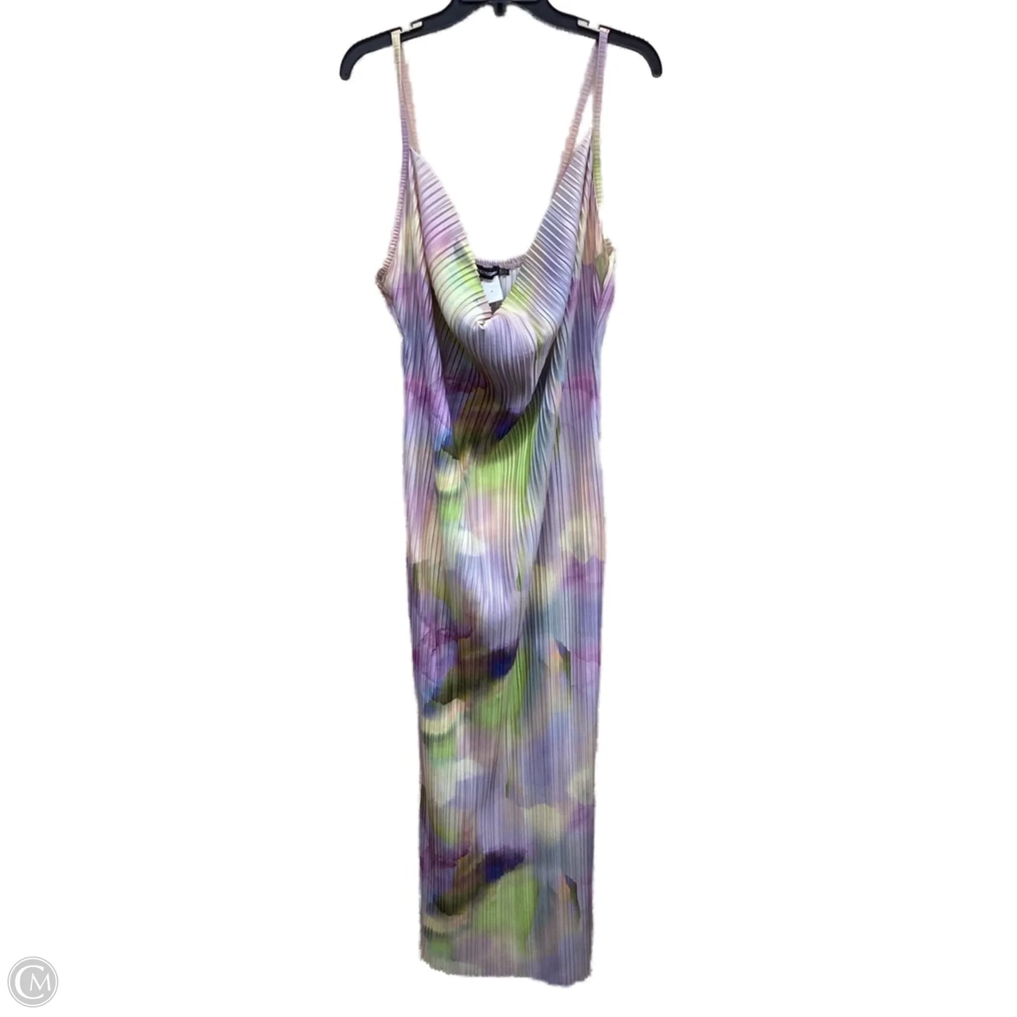 Dress Casual Maxi By Pretty Little Thing In Multi-colored, Size: 20