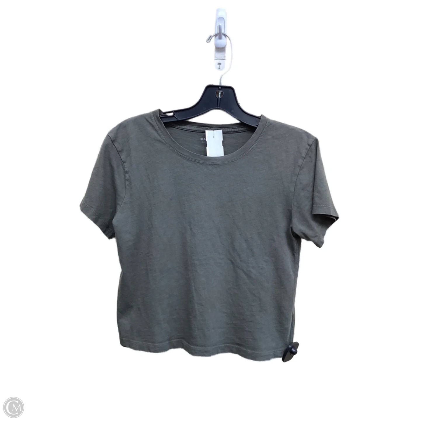 Athletic Top Short Sleeve By Athleta In Green, Size: S