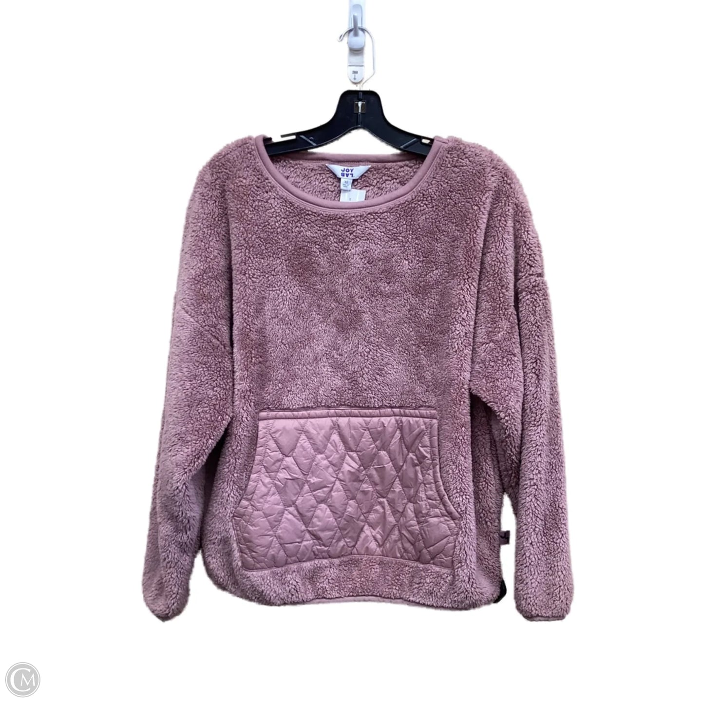 Jacket Faux Fur & Sherpa By Joy Lab In Purple, Size: Xs