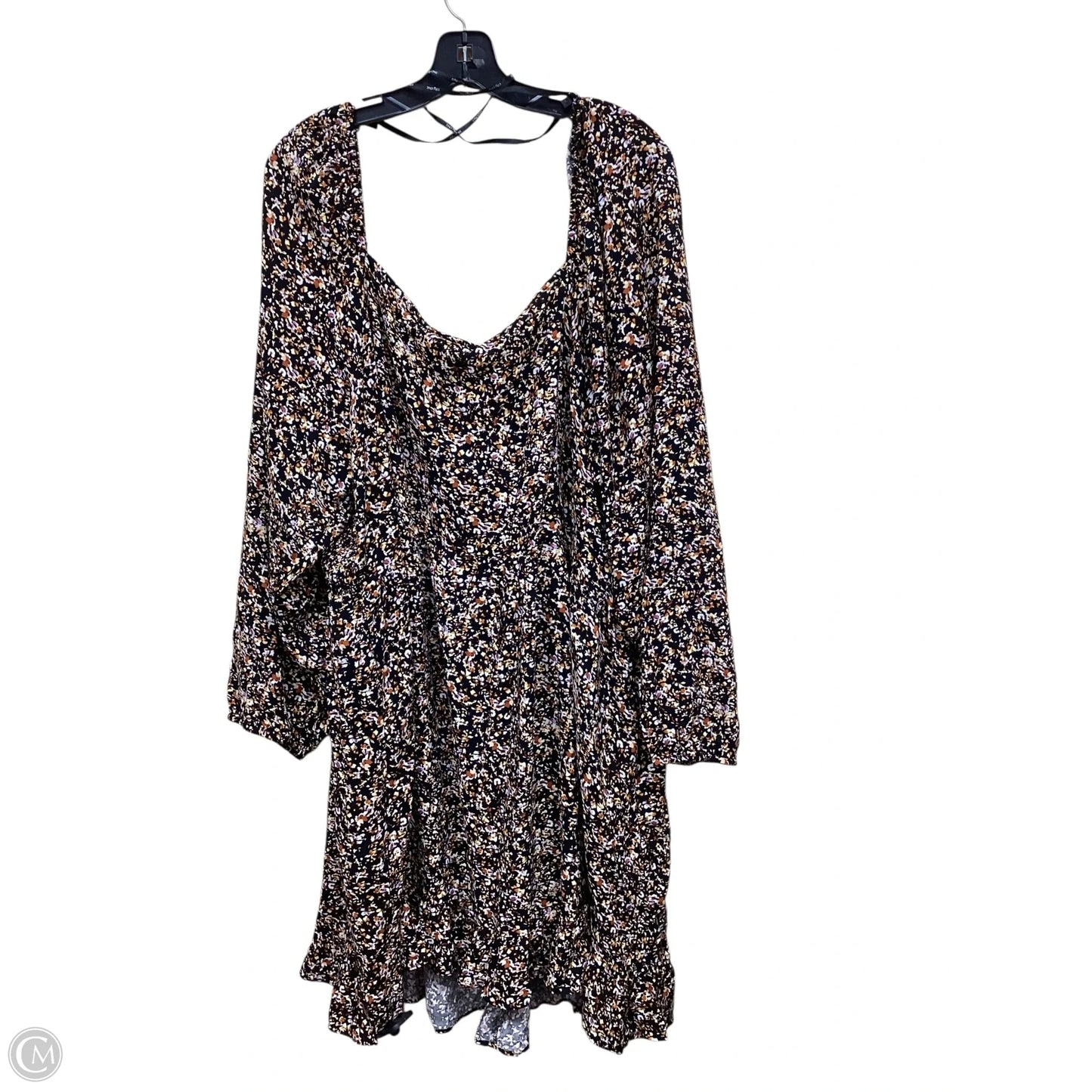 Dress Casual Short By City Chic In Floral Print, Size: Xxl