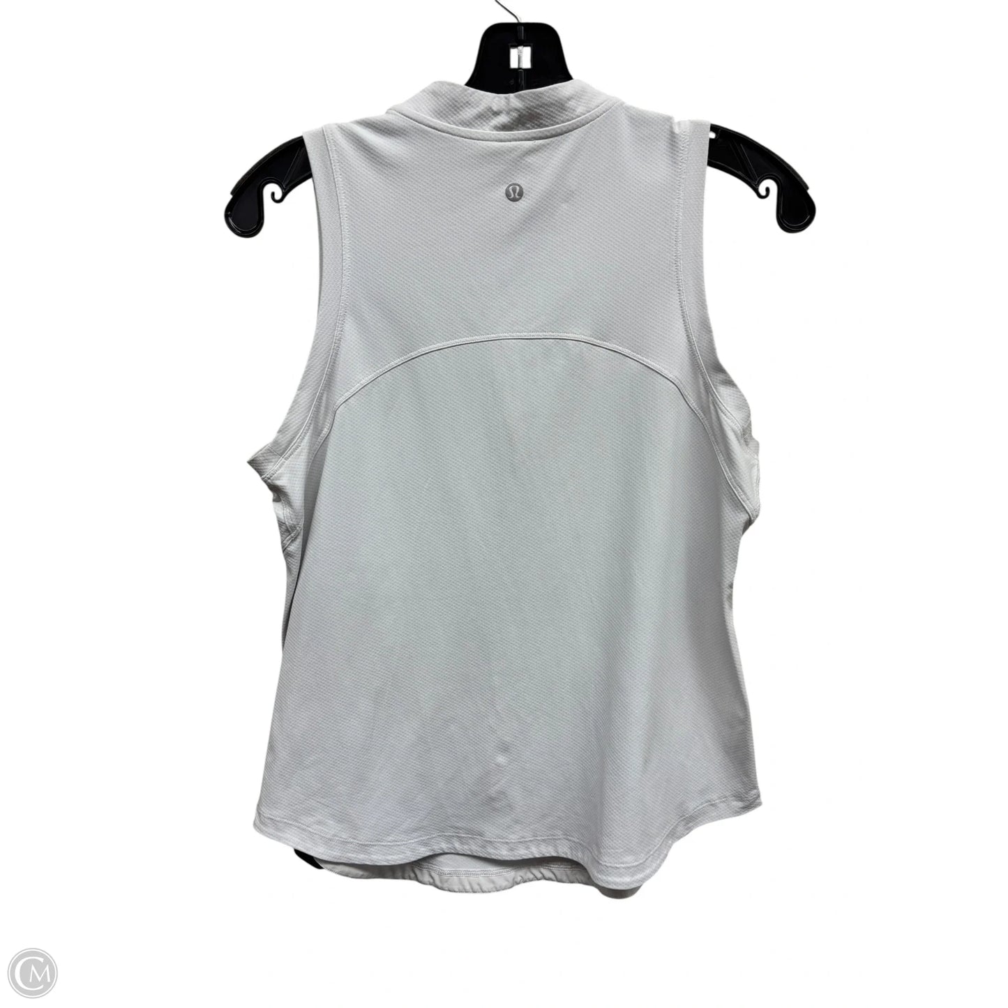 Athletic Tank Top By Lululemon In White, Size: 8