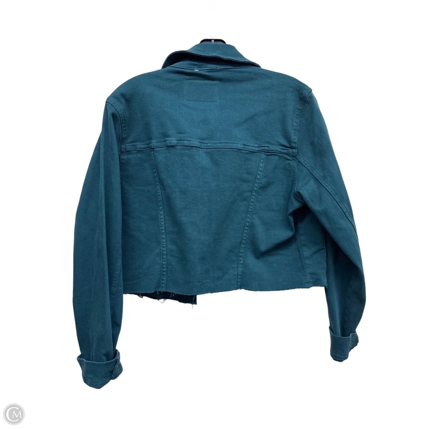 Jacket Other By Judy Blue In Green Denim, Size: M