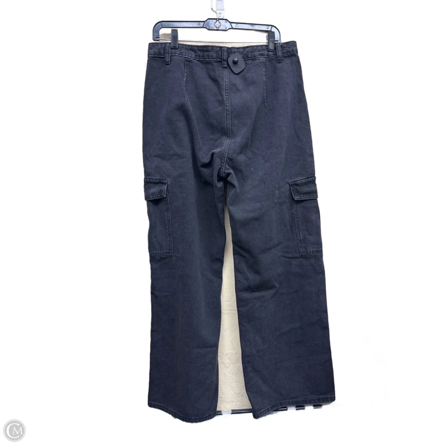 Pants Cargo & Utility By Clothes Mentor In Black Denim, Size: Xl