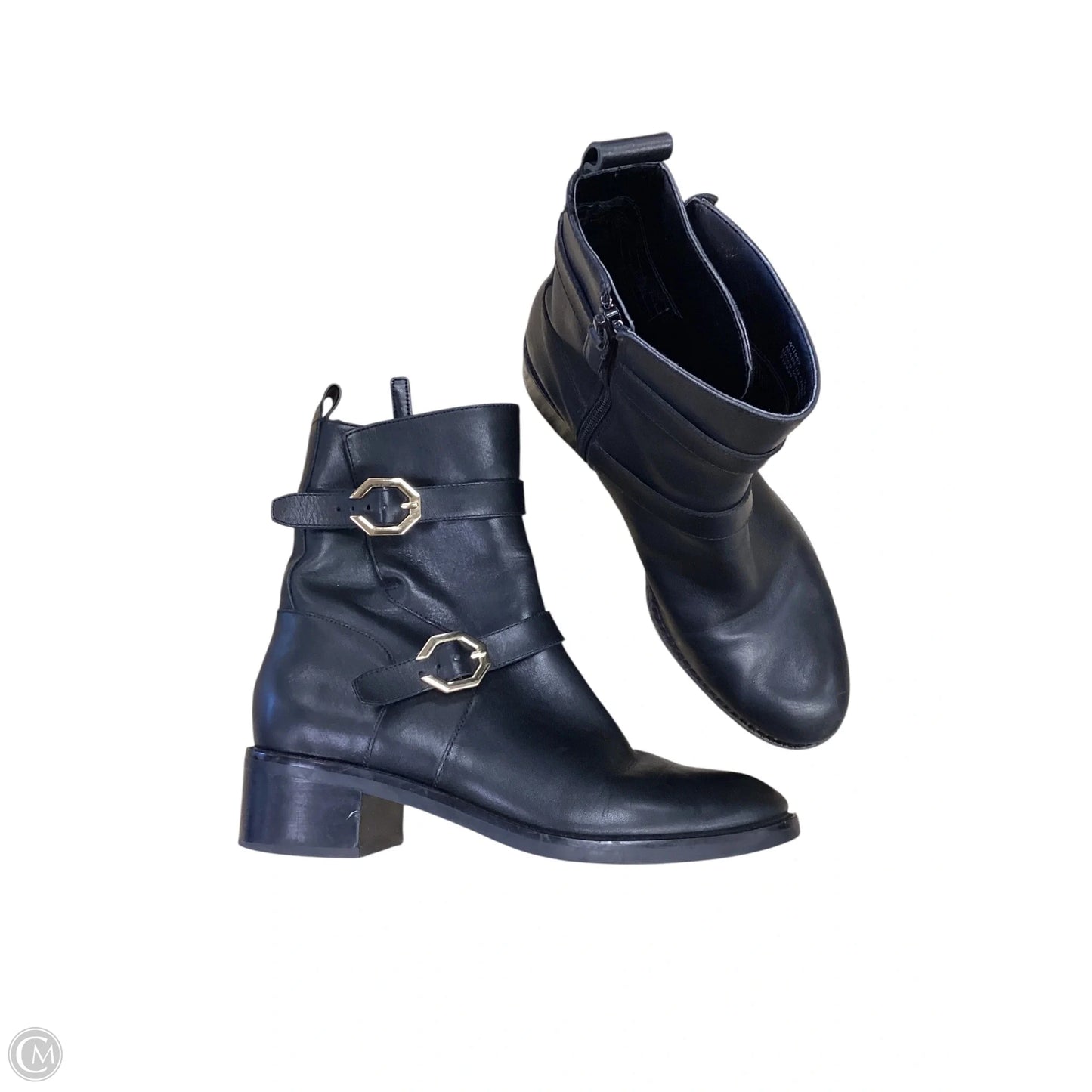 Boots Ankle Flats By Cole-haan In Black, Size: 7.5