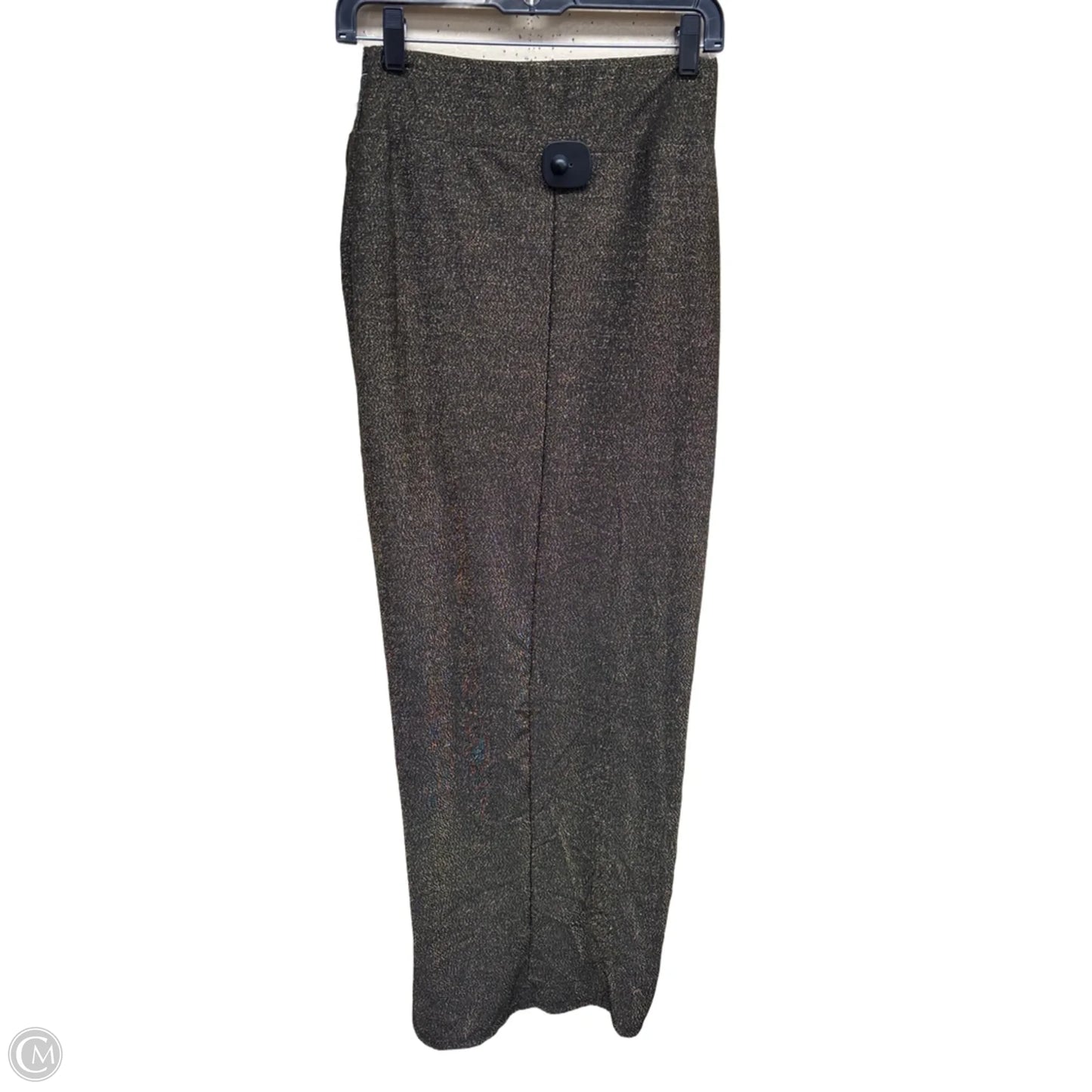 Skirt Maxi By Clothes Mentor In Gold, Size: M