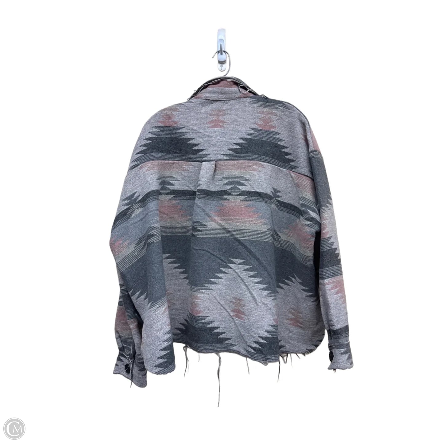 Jacket Other By Pink Lily In Multi-colored, Size: L