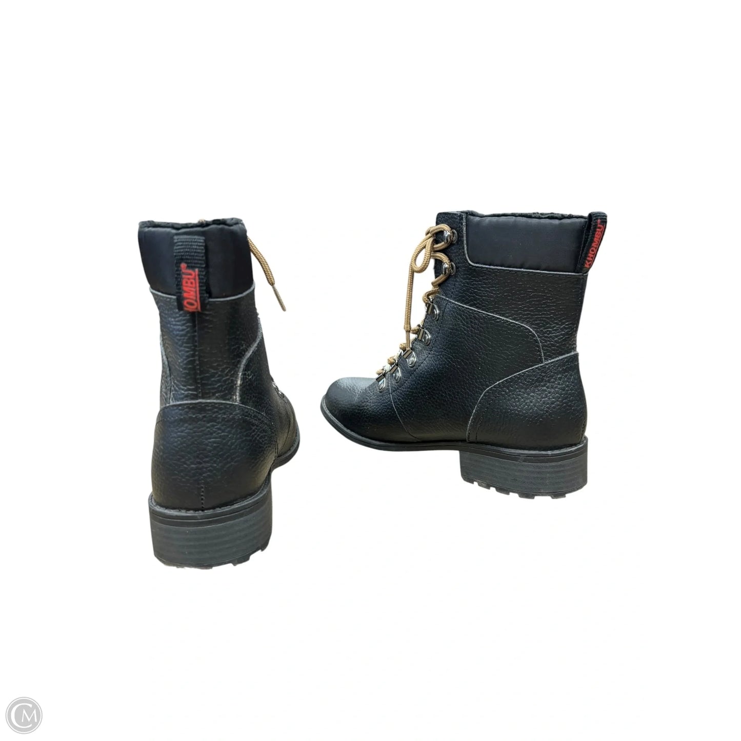 Boots Ankle Flats By Khombu In Black, Size: 8