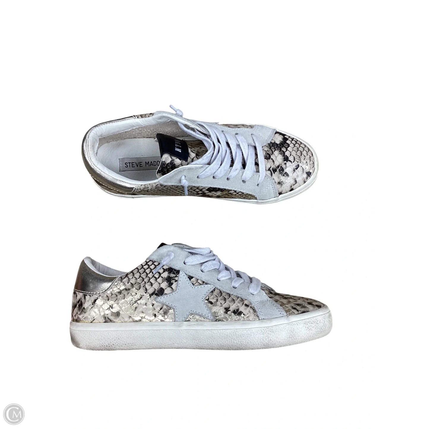 Shoes Sneakers By Steve Madden In Tan, Size: 7.5