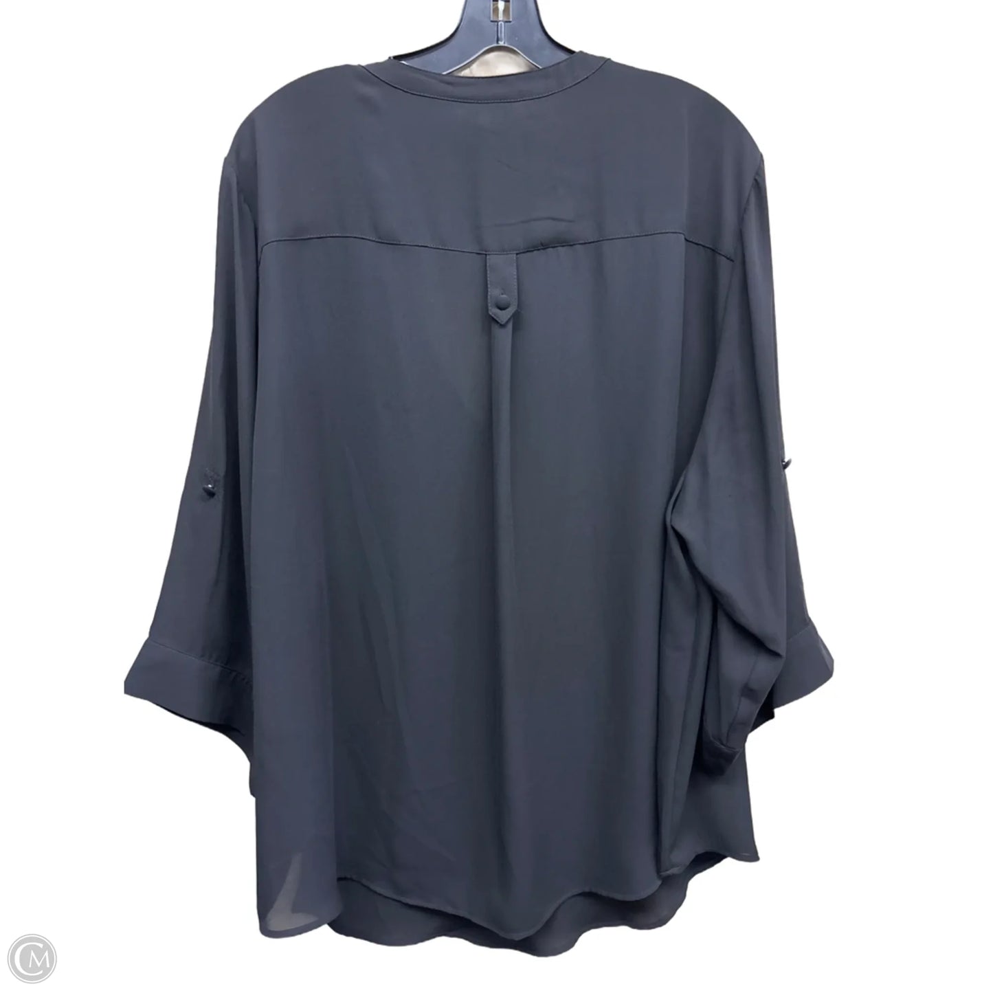 Top 3/4 Sleeve By Torrid In Black, Size: 3x