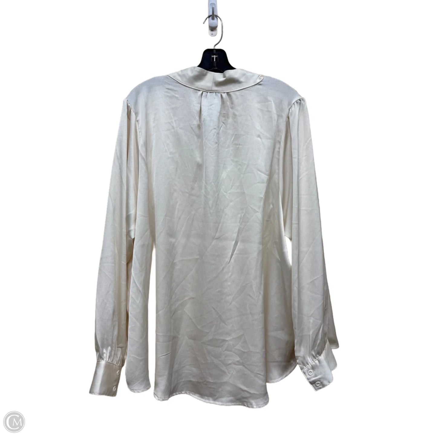 Top Long Sleeve By Torrid In Beige, Size: 3x