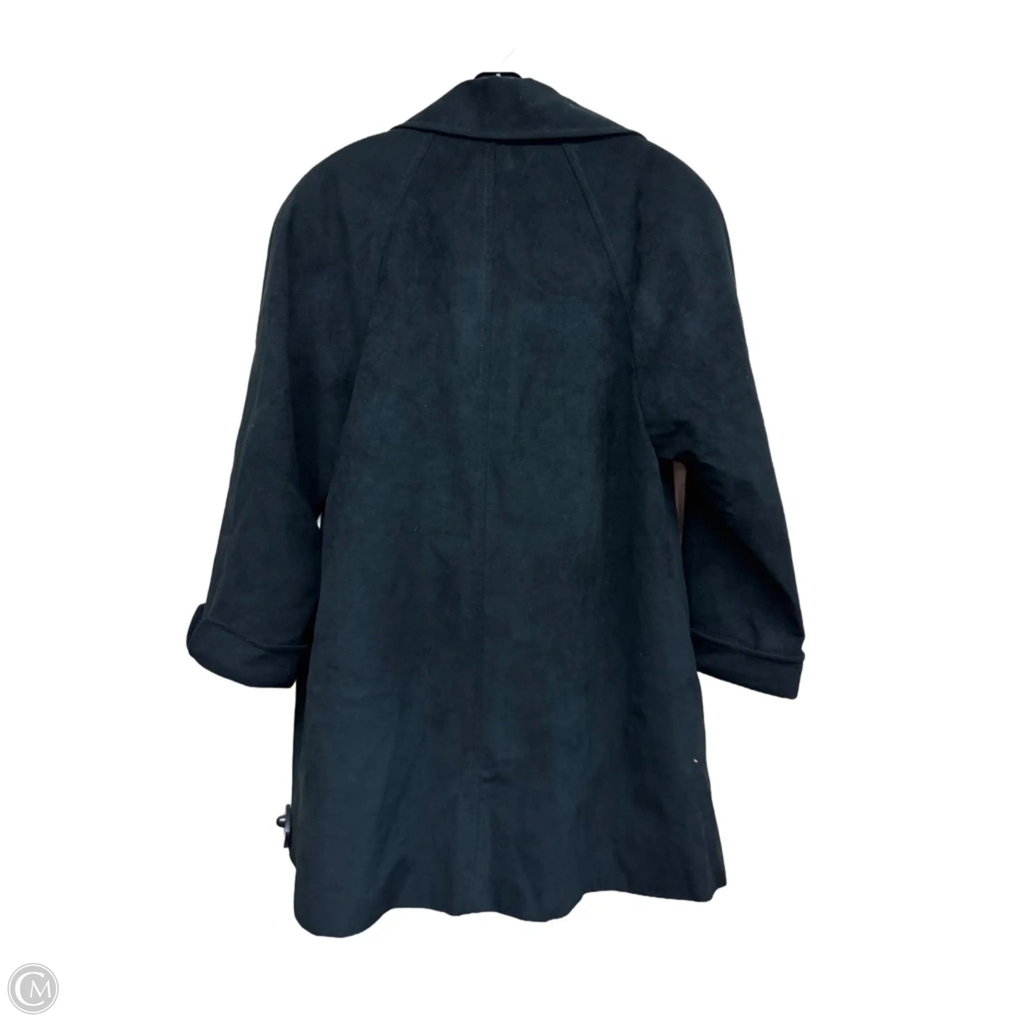 Coat Trench Coat By Clothes Mentor In Green, Size: 6