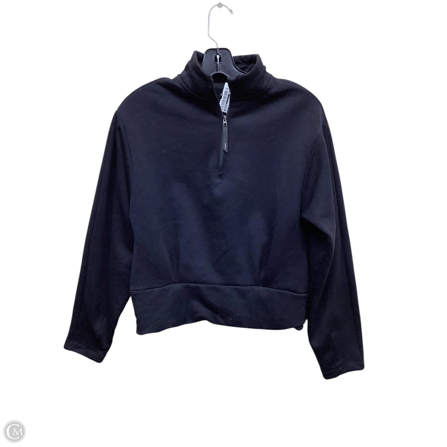 Athletic Sweatshirt Collar By Athleta In Black, Size: Xs