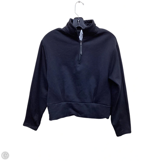 Athletic Sweatshirt Collar By Athleta In Black, Size: Xs
