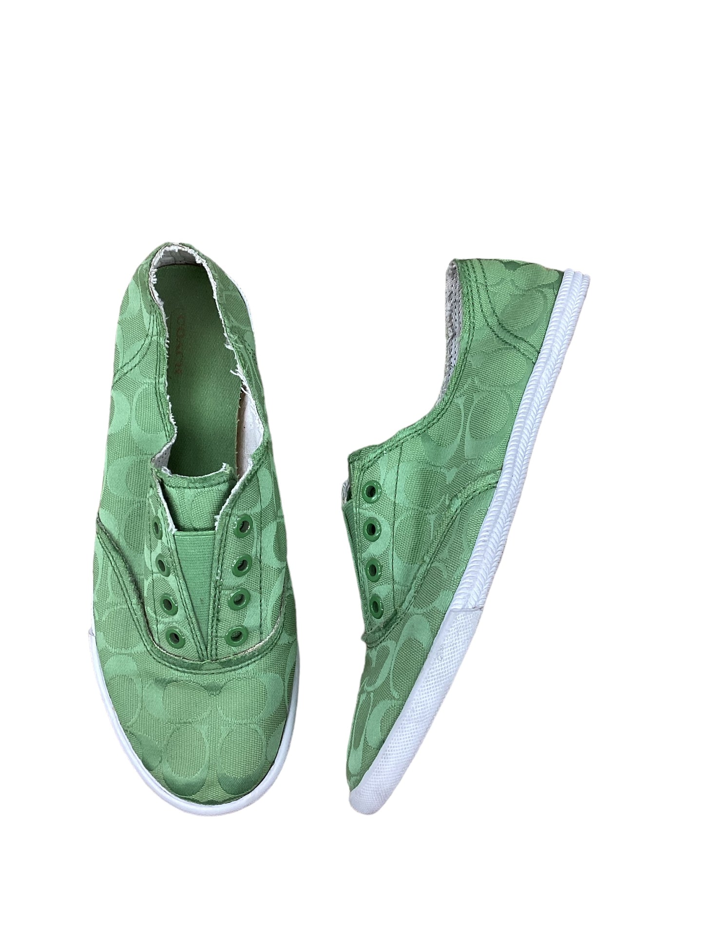 Shoes Sneakers By Coach Size: 9