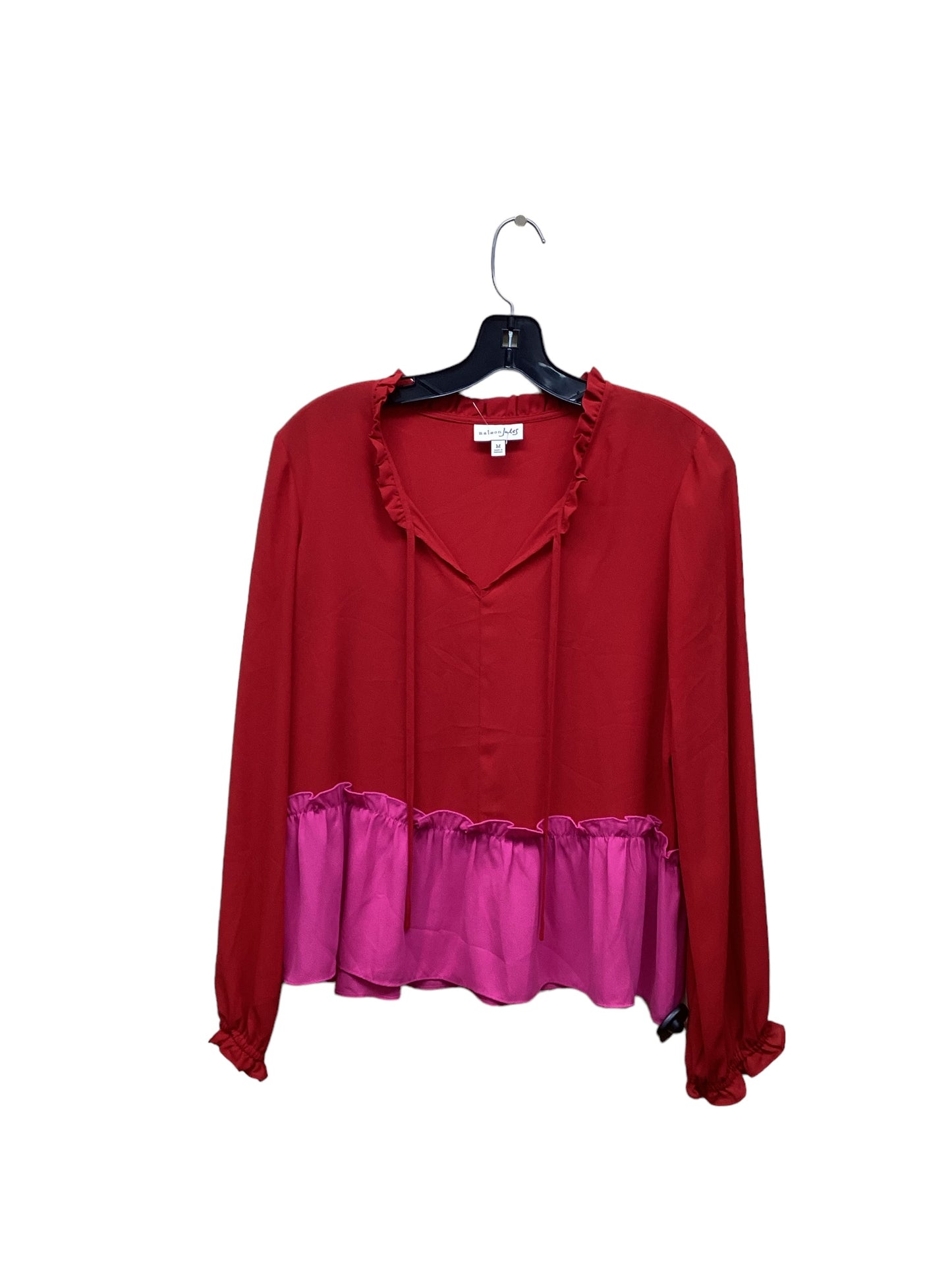 Top Long Sleeve By Maison Jules Size: M