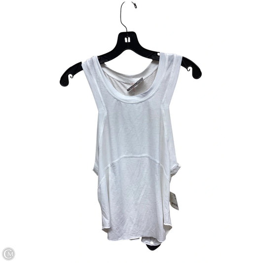 Top Sleeveless By Free People In White, Size: L