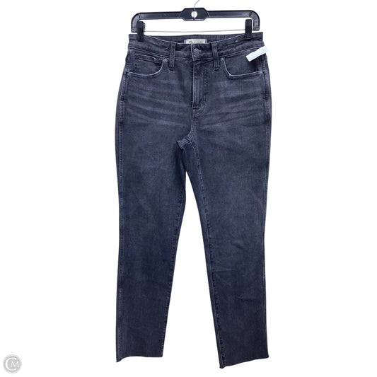 Jeans Straight By Madewell In Black Denim, Size: 4