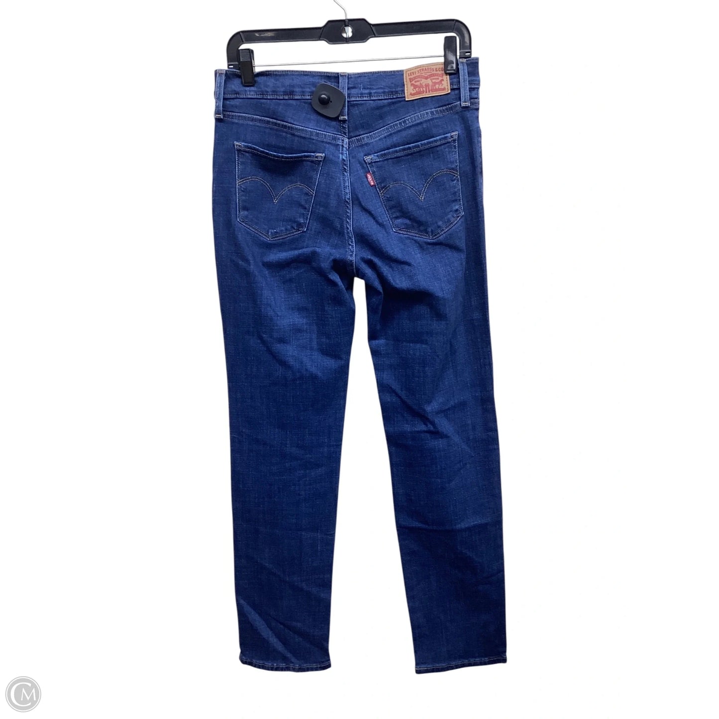 Jeans Straight By Levis In Blue Denim, Size: 6