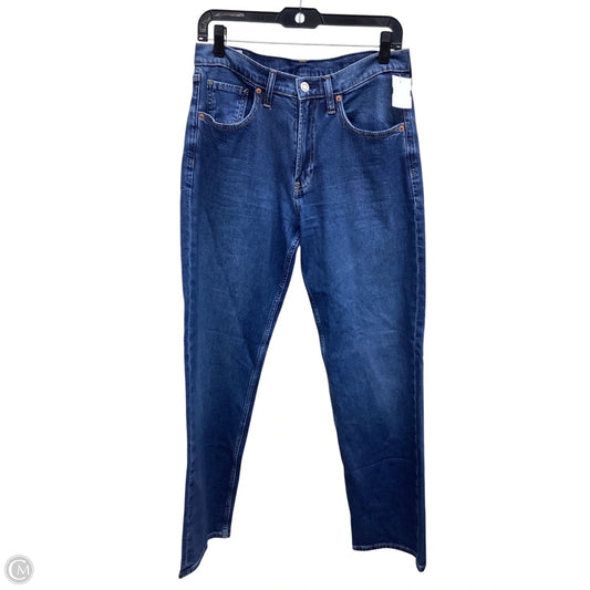 Jeans Straight By Gap In Blue Denim, Size: 6