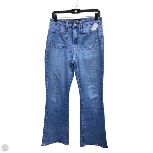 Jeans Wide Leg By Gap In Blue Denim, Size: 6