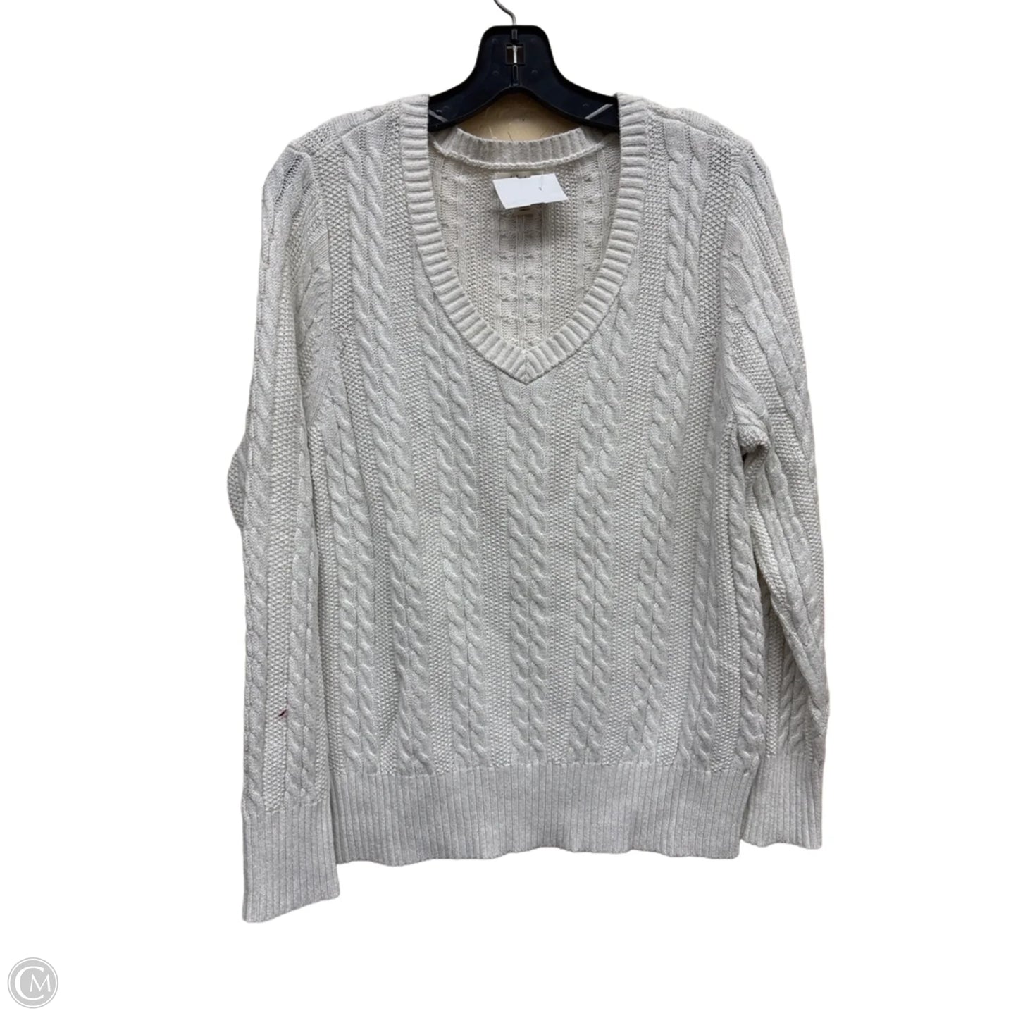 Sweater By Style And Co Collection Women In Cream, Size: L