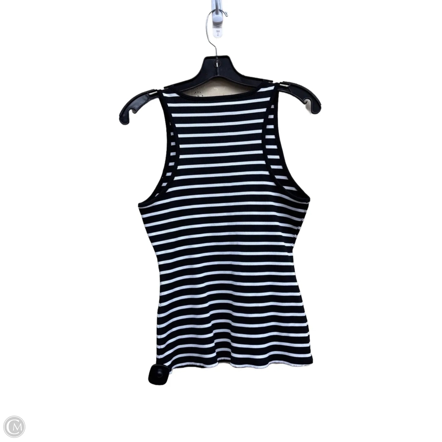 Top Sleeveless By White House Black Market In Striped Pattern, Size: M