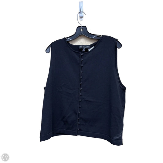 Top Sleeveless By Eloquii In Black, Size: 18