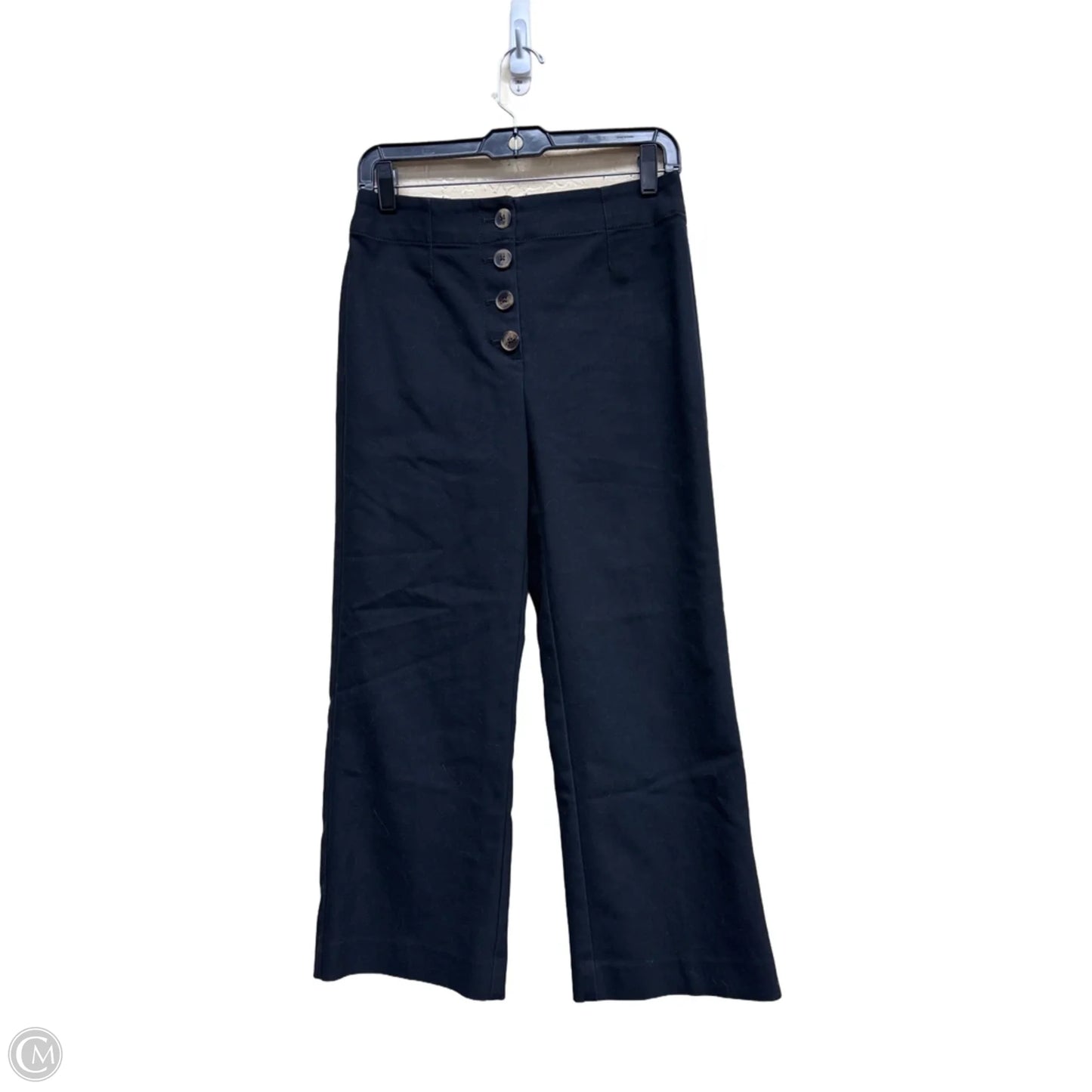 Pants Cropped By Loft In Black, Size: 2